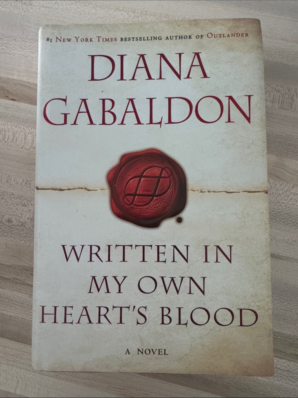 Diana Gabaldon 'Written in My Own Heart's Blood' Hardcover Book